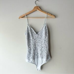 Express Floral Lace Bodysuit